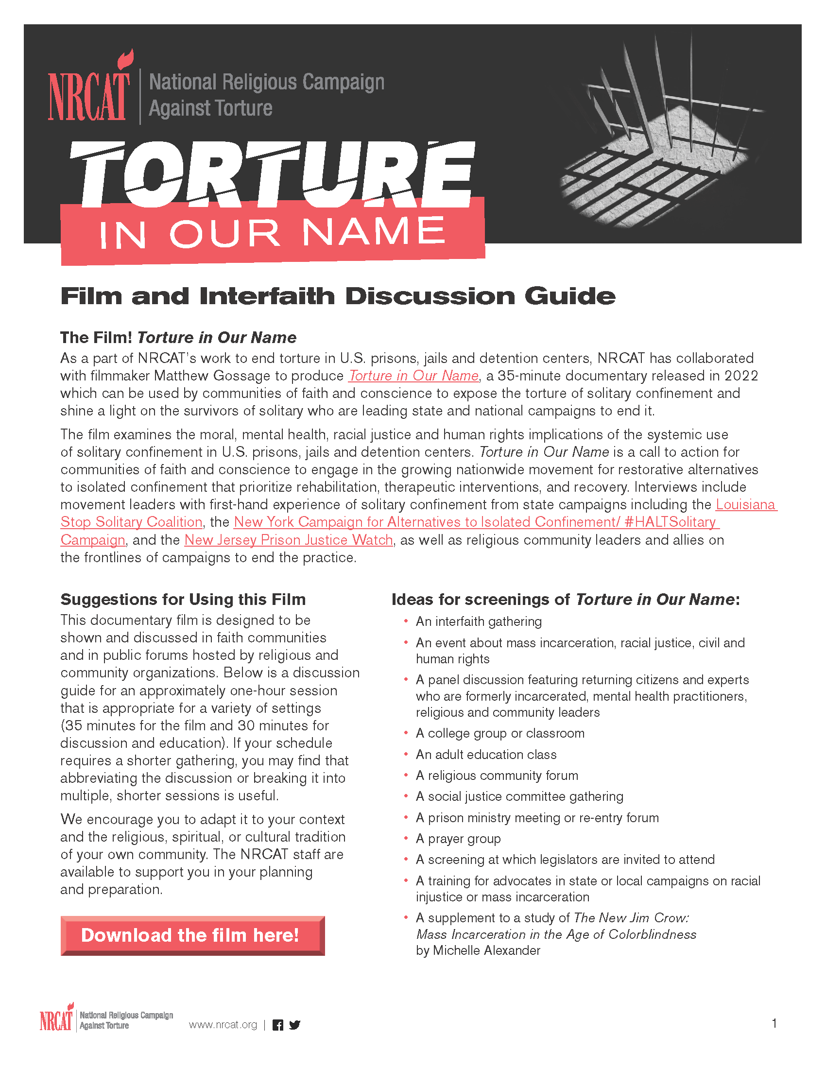 Discussion Guide